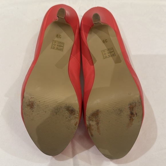 High-heels evening shoes - light pink / salmon. Worn only once. - Picture 4 of 6